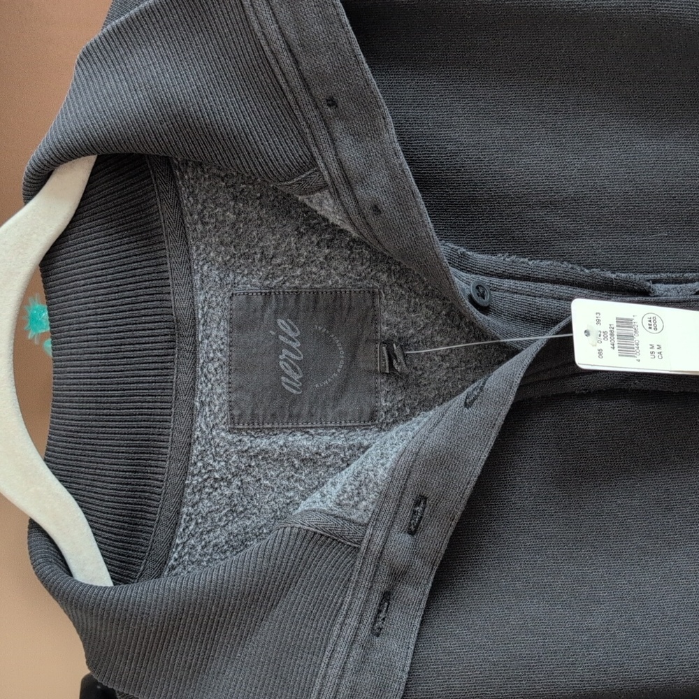 Aerie Vintage Popover Polo Sweatshirt - Picture 3 of 3